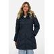 Winterjacke ALIFE & KICKIN "PriskaAK A Puffer Parka Damen Steppjacke, Winterjacke" Gr. XS, blau (marine) Damen Jacken Winterjacken