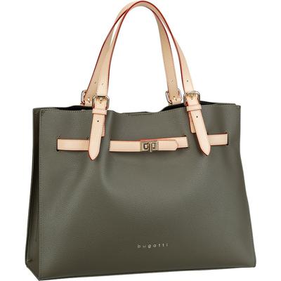 Bugatti Handtasche Ella Shoulderbag L Olive Grau Damen Image