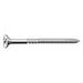 ZORO SELECT U30015.013.0100 Wood Screw, #6, 1 in, Plain 18-8 Stainless Steel