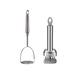 APARTMENTS Kitchen Utensils, Stainless Steel Meat Tenderizer & Potato Masher Stainless Steel in Gray | 12.5 H x 3 W x 3 D in | Wayfair
