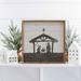 The Holiday Aisle® Nativity Scene Wood in Brown | 16 H x 16 W x 1.5 D in | Wayfair 68643A5F16C84B60B5B6D6DA401D7BD1