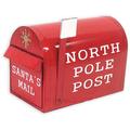 The Holiday Aisle® North Pole Mailbox Metal | 14.17 H x 8.07 W x 13.39 D in | Wayfair 01961C4C36D543B88FE5913256C7D5E1