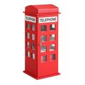 Red Barrel Studio® Telephone Booth Shape Jewelry Box Leather in Blue | 11.5 H x 4.5 W x 4.5 D in | Wayfair A9F1EABD8B814FD69BDE5F6BA0DFF280