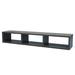 Wall Mounted Floating TV Stand Unit Media Console 3 Open Shelves