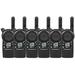 6 Pack of Motorola CLS1110 Two Way Radio Walkie Talkies