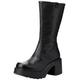 FLY London Women's MYRE259FLY Mid Calf Boot, Black, 6 UK