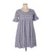 Coeur De Vague Casual Dress: Purple Dresses - Women's Size X-Large