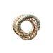 Kim Seybert Trinity Napkin Ring In Multi, Set Of 4 In A Gift Box, Metal | 2.5 H x 2.5 W x 1 D in | Wayfair NR2239216MT