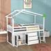 Brambory Twin 3 Drawer Loft Bed by Harper Orchard in Gray | 80.1 H x 41.2 W x 75.4 D in | Wayfair 3CCF96B03106487198744DE3174F40F5