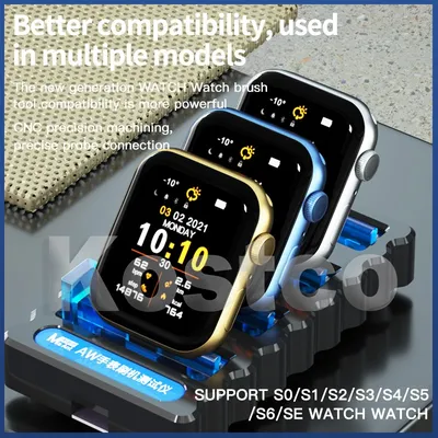 MaAnt-Adaptateur AW IBUS 8 en 1 pour Apple Watch Outils de Réparation de Stand de Test pour Modèles