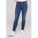 Slim-fit-Jeans SOCCX Gr. 33, Normalgrößen, blau Damen Jeans Röhrenjeans