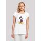 T-Shirt F4NT4STIC "Disney Micky Maus Classic" Gr. L, weiß Damen Shirts T-Shirts