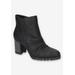 Women's Carrow Bootie by Easy Street in Black (Size 11 M)