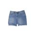 Christopher & Banks Denim Shorts: Blue Bottoms - Women's Size 8 Petite