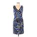 Lauren by Ralph Lauren Cocktail Dress: Blue Dresses - Women's Size 10