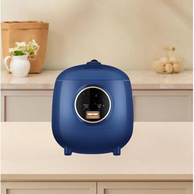 APARTMENTS Mini Rice Cooker 2 Cups Uncooked & 26.5 Pound Rice Dispenser | 8.54 H x 7.48 W x 8.54 D in | Wayfair APARTMENTS4f99c8e