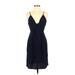 Black Halo Cocktail Dress: Blue Dresses - Women's Size 6