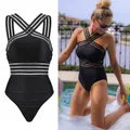 Rarjuiey – maillot de bain une pièce Bandage Push-up Monokini Bikini pour femmes vêtements