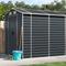 vidaXL Garden Shed Anthracite 191x470x198 cm Galvanised Steel