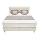 Boxspringbett »Milla«, ca. 180 x 200, cremebeige