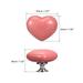 4Pcs Ceramic Knobs, Kitchen Drawer Knobs, Heart Shape Knobs