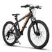 24" Mountain Bike Bicycle Aluminium Frame Bike 21-Speed with Disc Brake