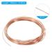 Solid Bare Copper Wire, Pure Copper Wire Soft Beading Wire for Craft - Rose Gold