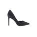 Steve Madden Heels: D'Orsay Stilleto Cocktail Party Black Print Shoes - Women's Size 10 - Pointed Toe