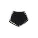 Nike Athletic Shorts: Black Color Block Activewear - Women's Size Medium