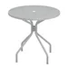 emu Cambi Outdoor Round Bistro Table with Umbrella Hole - E803-73