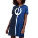 Women's Starter Navy Indianapolis Colts Ace Tie-Dye T-Shirt Dress
