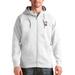 Men's Antigua White NBA Victory Full-Zip Jacket