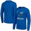 Men's Starter Blue St. Louis Blues Arch City Theme Graphic Long Sleeve T-Shirt