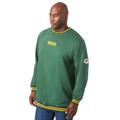 Men's Big & Tall NFL® Fleece crewneck sweatshirt by NFL in Green Bay Packers (Size 4XL)