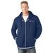 Men's Big & Tall Champion® quilted zip-up by Champion in Navy (Size 4XL)