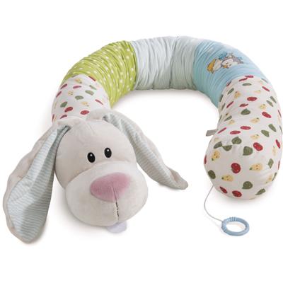 Nestchenschlange NICI "My First NICI, Nestschlange, 180 cm", bunt, Obermaterial: 100% Polyester, Bettnestchen, mit Spieluhr und Aufbewahrungstasche Image