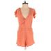 Free People Romper: Orange Rompers - Women's Size X-Small