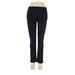 Lands' End Casual Pants - Mid/Reg Rise: Black Bottoms - Women's Size Medium