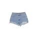 Shein Denim Shorts: Blue Bottoms - Women's Size 30