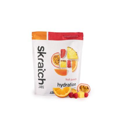 Skratch Labs Hydration Sports Drink Mix Fruit Punch 1320g 60 Serving Bag SDM-FP-1320g