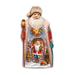 G Debrekht Christmas Figurine in Red/Brown/Blue/Green Wood in Blue/Brown/Green | 10 H x 3 W x 4 D in | Wayfair 210233SE