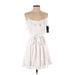BCX dress Casual Dress: White Dresses - Women's Size 2X-Small