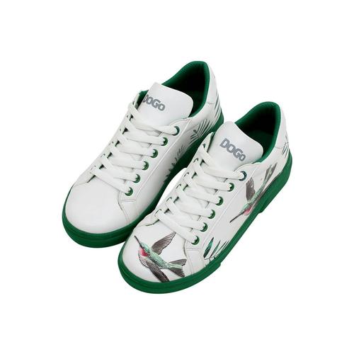 „Sneaker DOGO „“Damen Sneaker““ Gr. 37, Normalschaft, grün Damen Schuhe Sneaker Vegan“