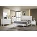 Corrigan Studio® Lastasia Standard 4 Piece Bedroom Set in White | 53 H in | Wayfair 841637796FA4444ABB14FAA7A281C240