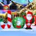 The Holiday Aisle® Outdoor Christmas Decoration Polyester | 60 H x 84 W x 30 D in | Wayfair 47C9432633C34CDA8B9C852E58018CE1