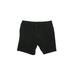 Simply Vera Vera Wang Shorts: Black Print Bottoms - Women's Size 10 - Dark Wash