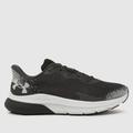 Under Armour hovr turbulence 2 trainers in black & grey