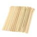 NUOLUX 100pcs Wooden Wax Mixing Sticks Disposable Waxing Spatulas Hair Removal Wax Stick