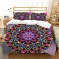 Bedding Cover Set Home Bed Set 3D Bohemia Printed Home Decor Bedspreads Home Cover Set Queen (90 x90 )