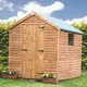 Overlap Rustic Shed 8 X 6 Ft& Assembley